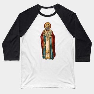 Saint Nicholas Baseball T-Shirt